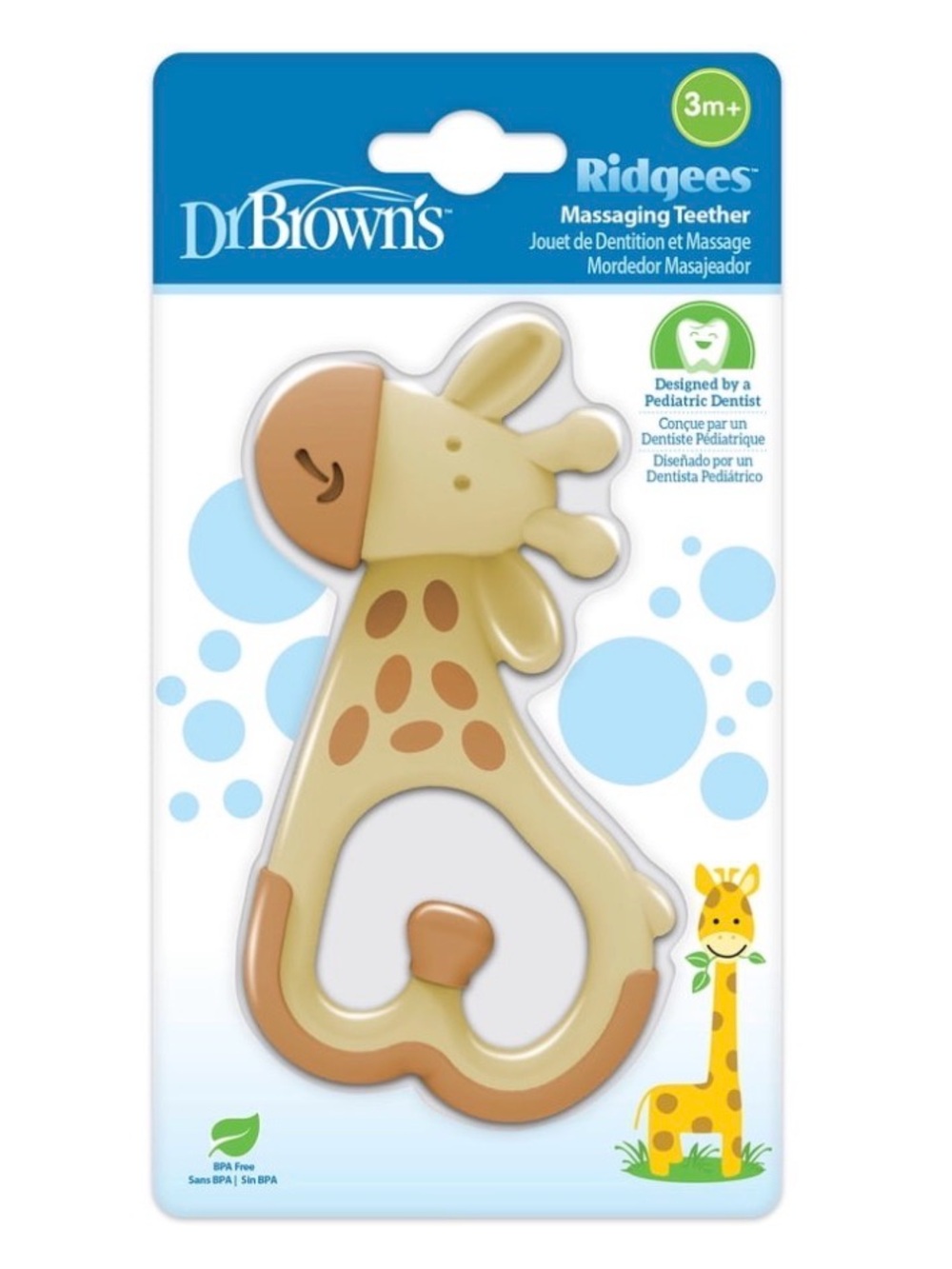 Ridgees Giraffe Massaging Teether